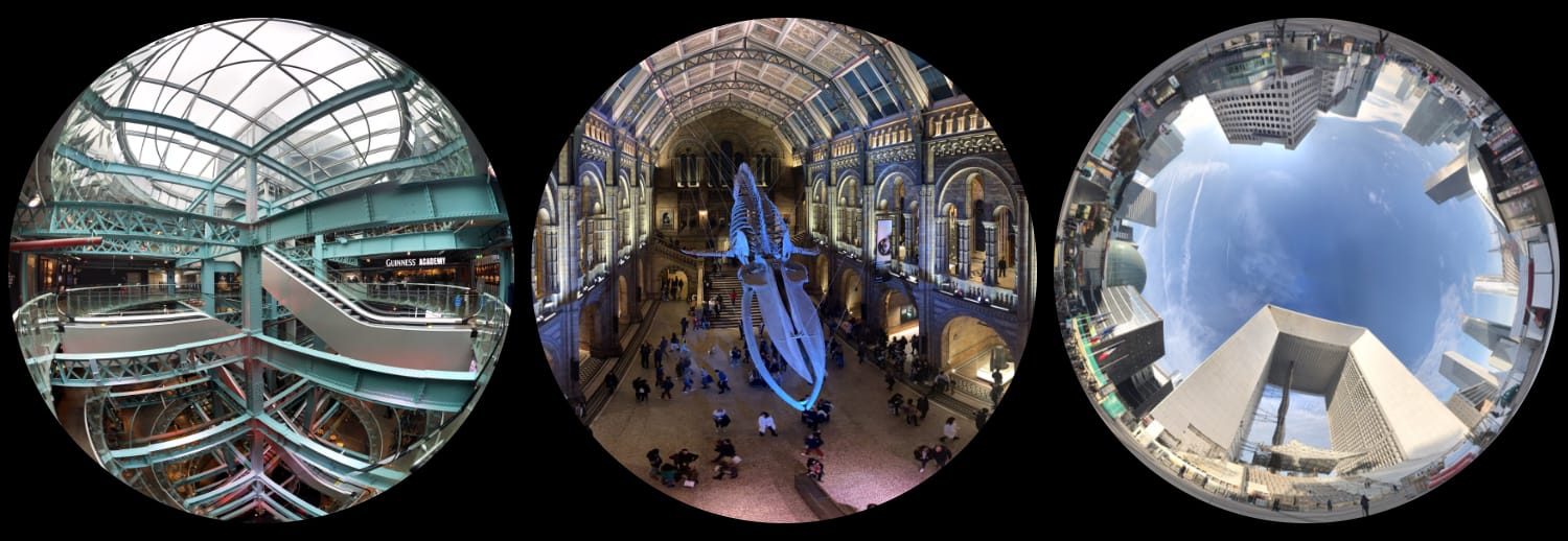 Tryptich - Guiness, Natural History Museum, Paris Grande Arche