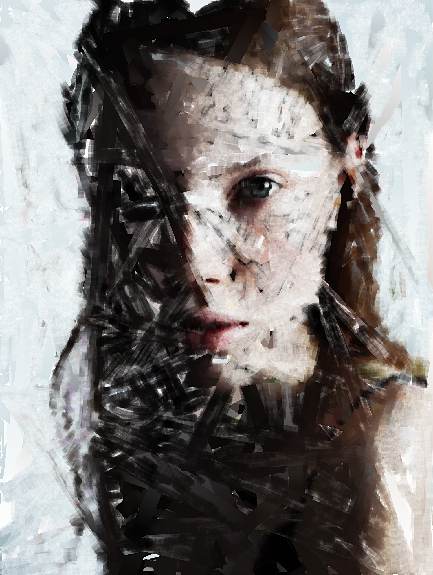 Abstract Portrait Art