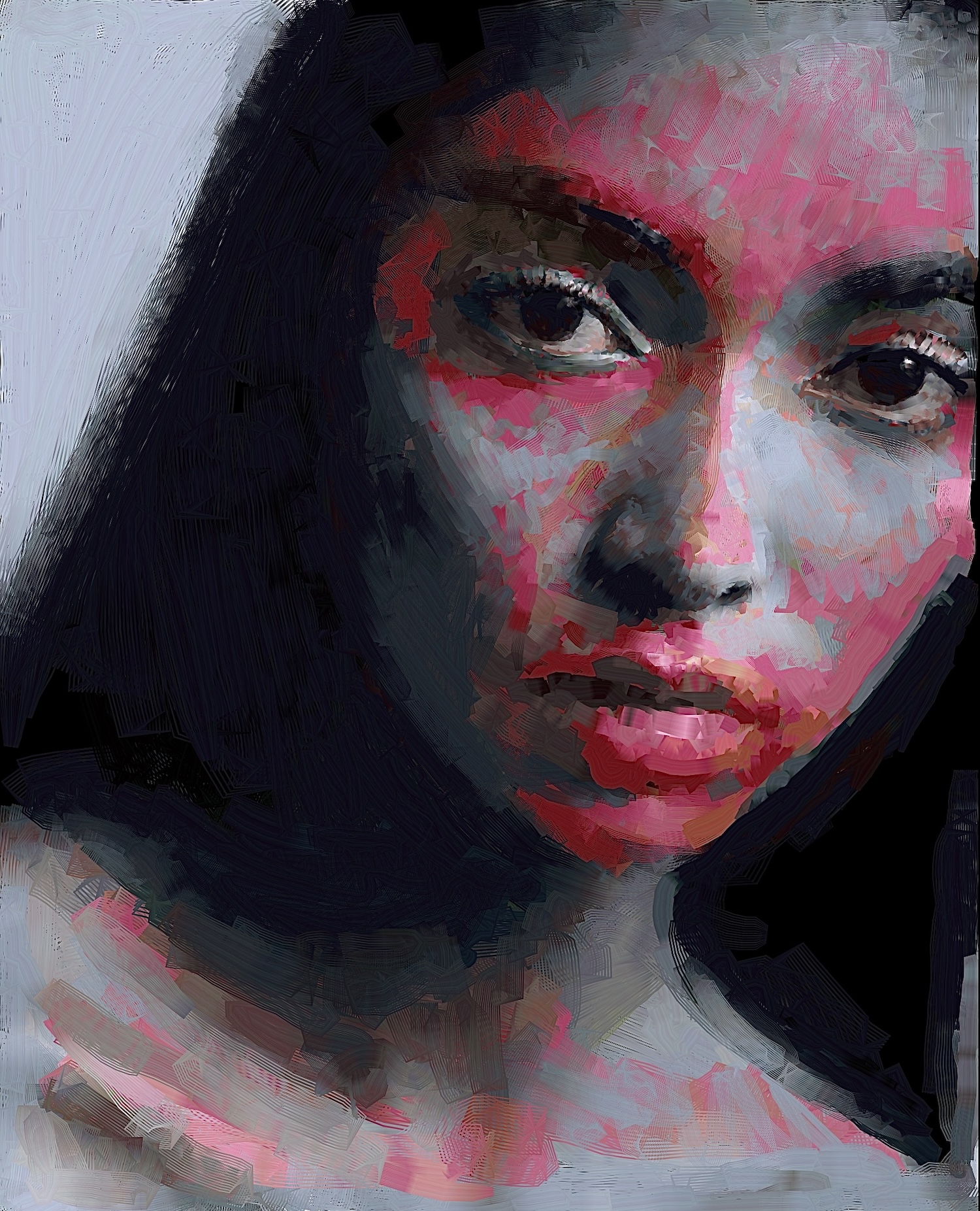 Model Portrait Art