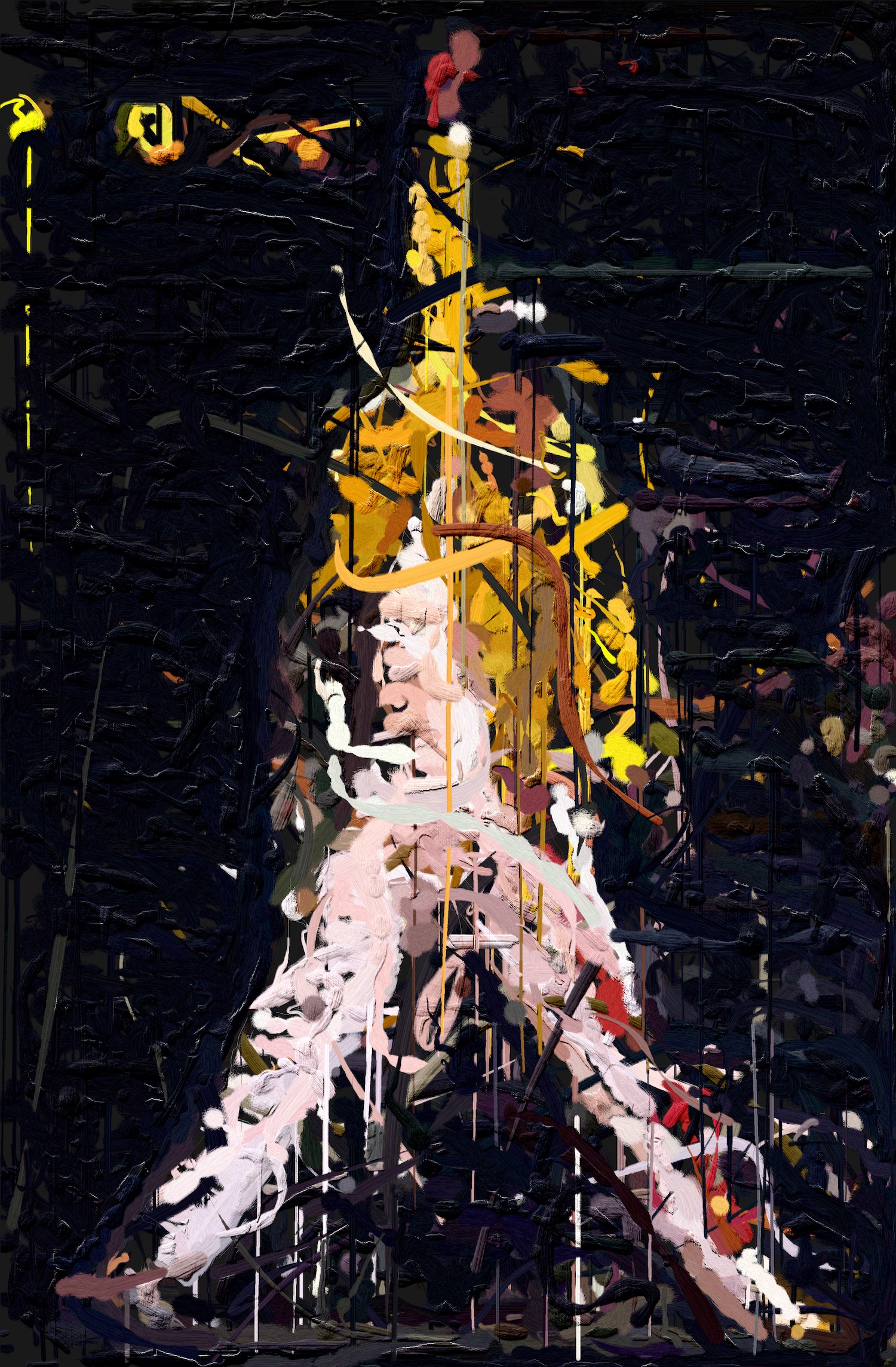 Freddie Mercury Abstract Art