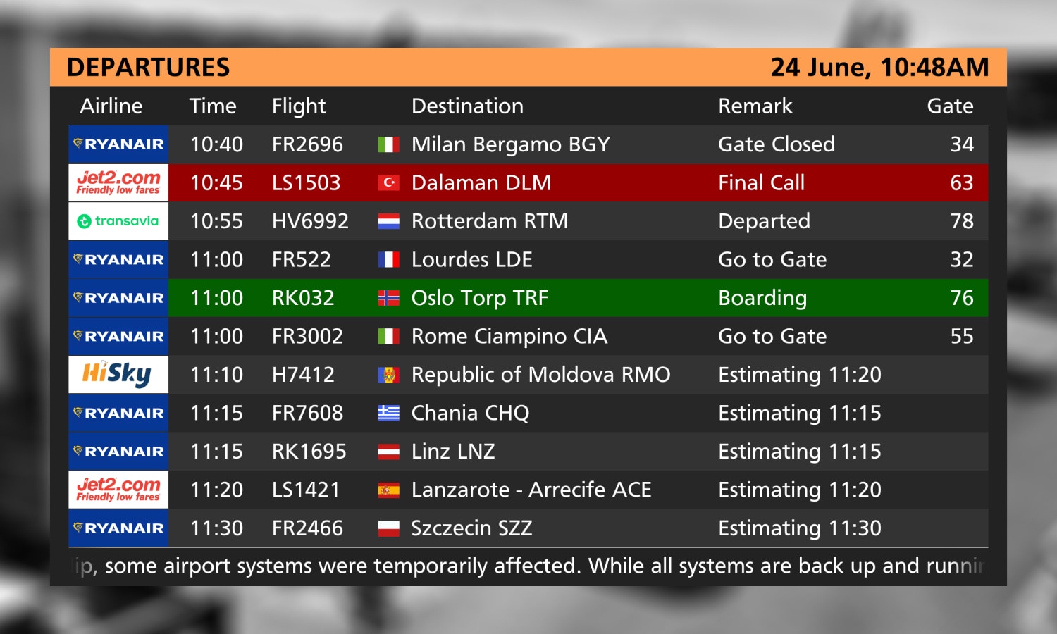 Departure Board Redesign - Case Study