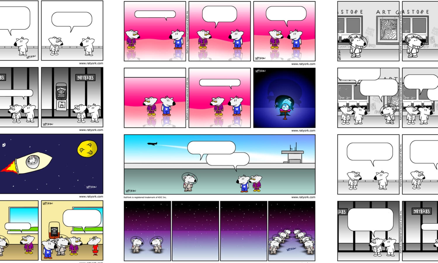 Rat York - Comic Strip